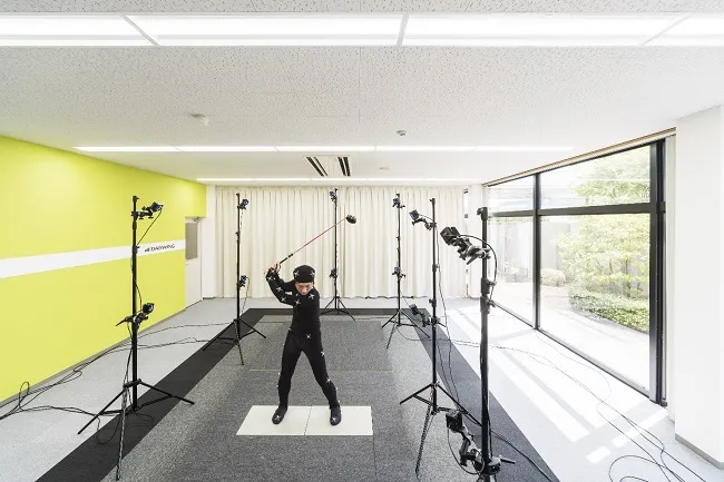 筋電位測定の様子