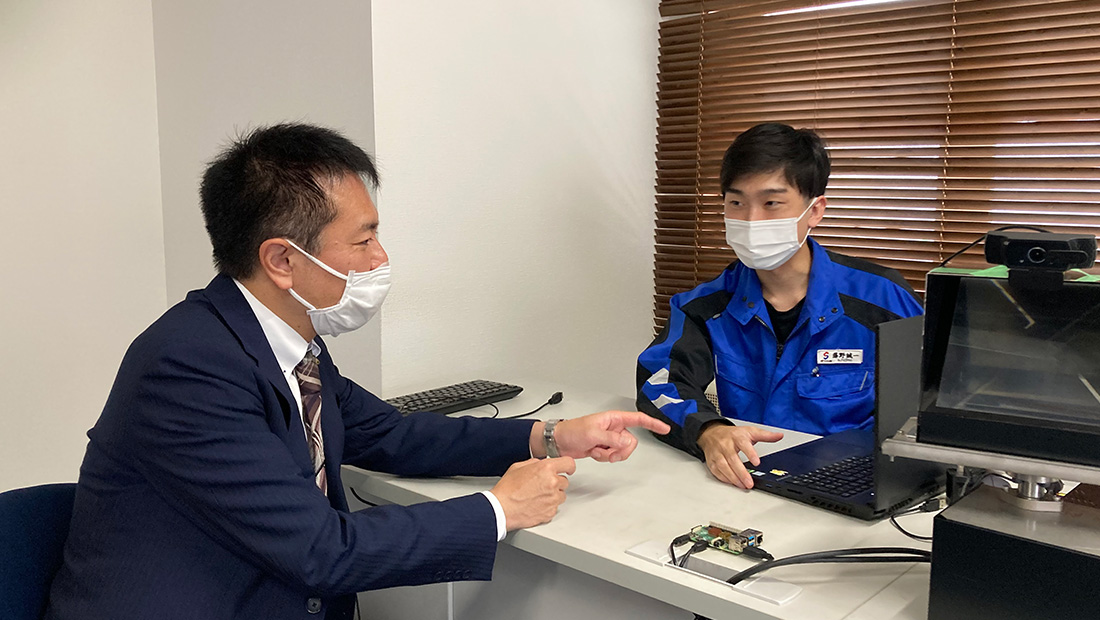 株式会社ショウワ 研究開発部門 研究開発エンジニア　藤野 誠一 氏 × 阿波銀行 営業推進部 地方創生推進室　田上 浩章 氏