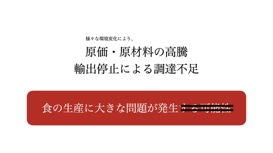 アグリテックの事例～世界が直面する「食」の課題～