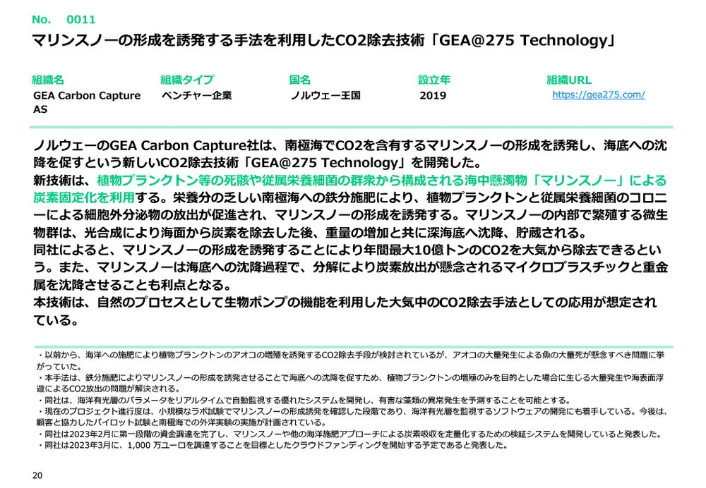 カーボンニュートラルに不可欠なCCUSの注目技術事例20選