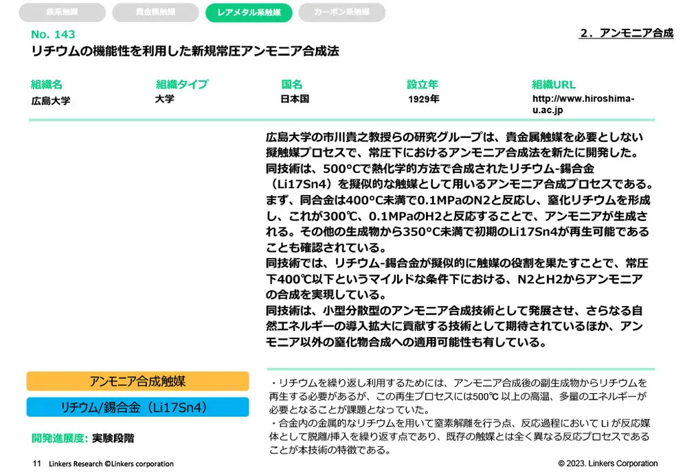 グリーンエネルギー製造を支える素材技術事例～水素・アンモニア・太陽光～