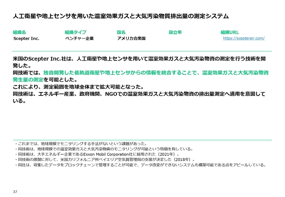 カーボンニュートラル技術20選〜汚染低減・可視化・資源の有効活用編～
