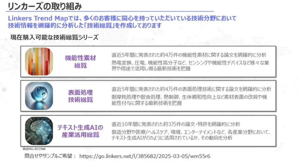 表面処理技術の最新動向：4万件論文徹底分析！耐摩耗・耐食から自己修復まで